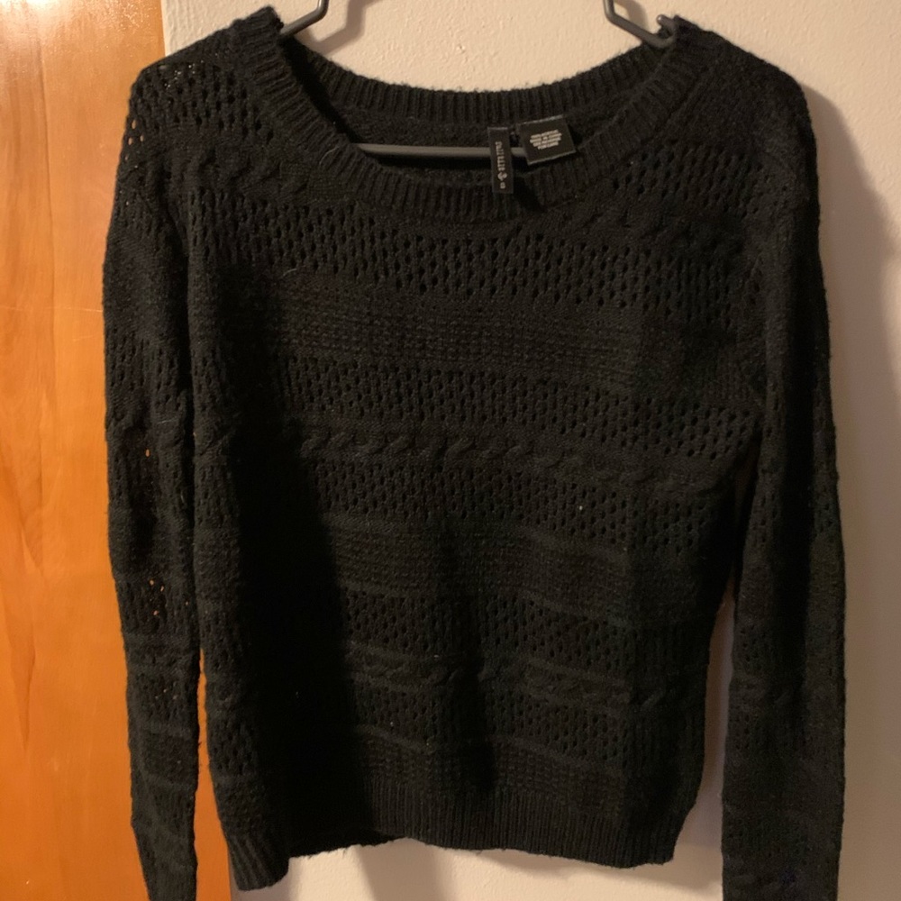 Button Down Back Knitted Sweater